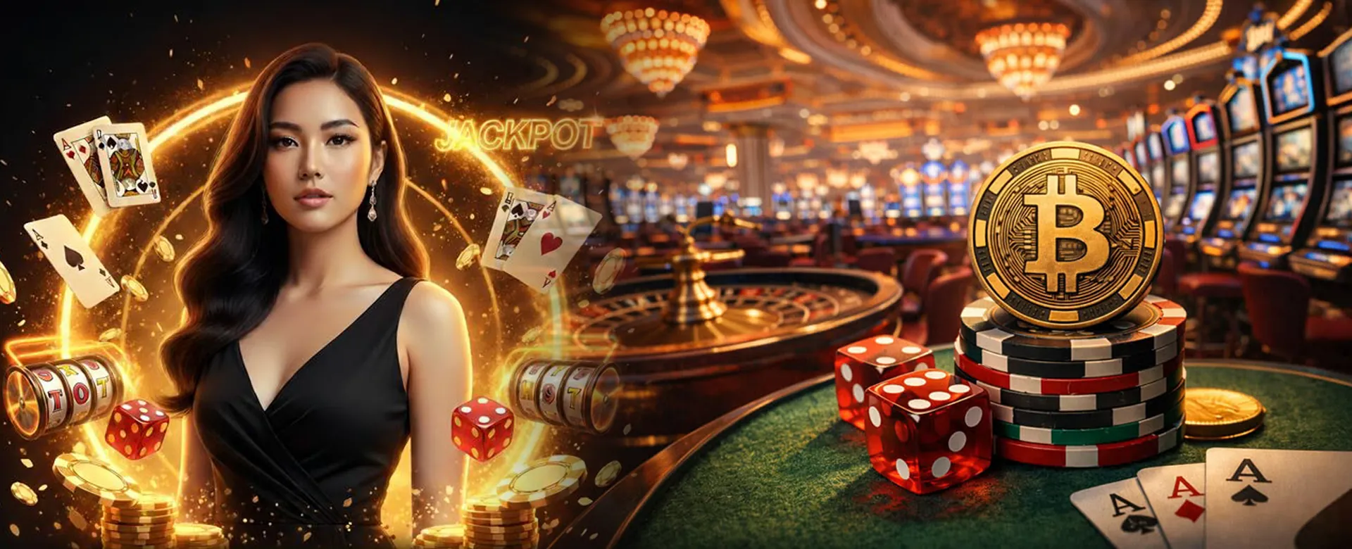 sz777 Login Page Hero Image: Golden gaming elements with secure lock icon
